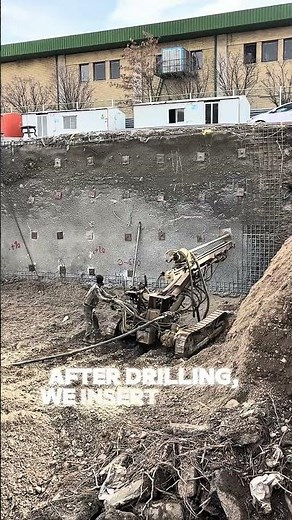 What Is This Drilling? | Soil Nailing Construction Process