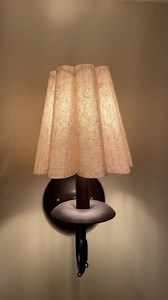 Handmade Scalloped Burlap Lampshade: Mini Pleated Light Shade for Home Decor-5# - Etsy