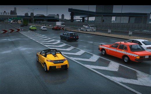 【神力科莎】首都高 Tatsumi PA 批量交通AI