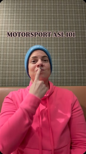 Motorsport ASL 101 ASL for fans of Formula 1, IndyCar, NASCAR, Rally, etc! For absolute beginners of American Sign Language. I give you a sign and some clues. You guess the meaning of the sign. Remember: This is American Sign Language. ASL is not universal! There are almost as many sign languages as there are spoken languages. Even the USA and UK don’t share a common sign language. #f1 #asl #languagelearning #deafmotorsport | Ris Harp