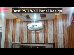 PVC Wall Panel Design | How to install PVC Wall Panel | Raza interior