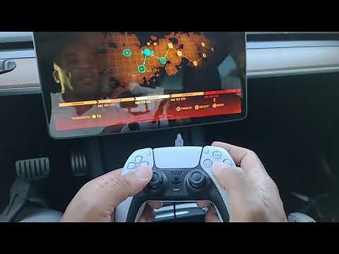 How to connect PS5 controller to Tesla model 3 V2