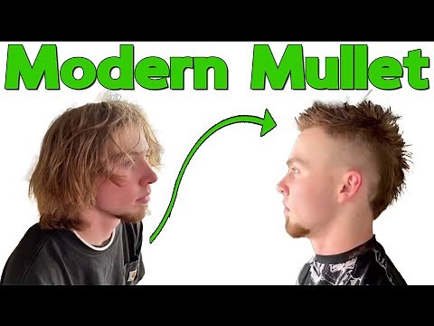 A Modern Take on the Mullet - The Euro Hawk - Mohawk / Fauxhawk