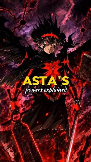 Asta's All Anti-Magic Swords Decoded! 🍀 | Black Clover#BlackClover #Asta #AntiMagic