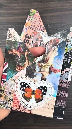 🦋How To Make 3 Pockets From 1 Sheet Of Paper! #shorts