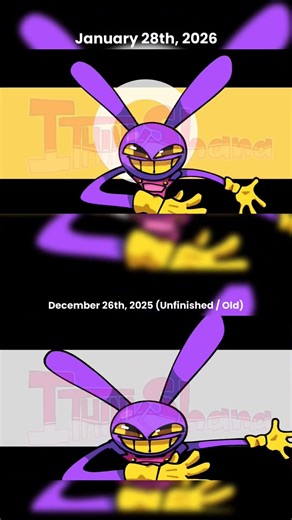 JAXOPHOBIA [TRYBOPHOBIA ANIMATION MEME] COMPARISON