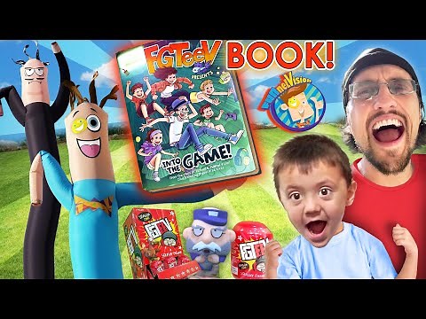 FGTEEV gets Sucked into the Game (FV Family Air Dancers Vlog)