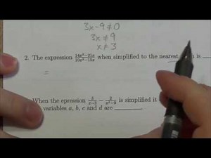 Math 30-2 Rationals Review NR#2