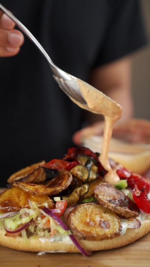 Veganer Döner mit schwarzen Rettich einlegen