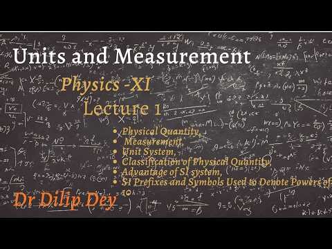 Units and Measurements
