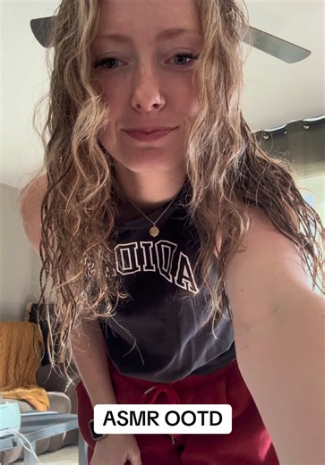 Wet hair don’t currrrr #asmr #ootdasmr #lofiasmr #asmrootd #fyp | ASMR