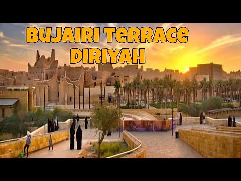 Bujairi Terrace Diriyah // UNESCO World Heritage Site In Riyadh// Saudi Arabia