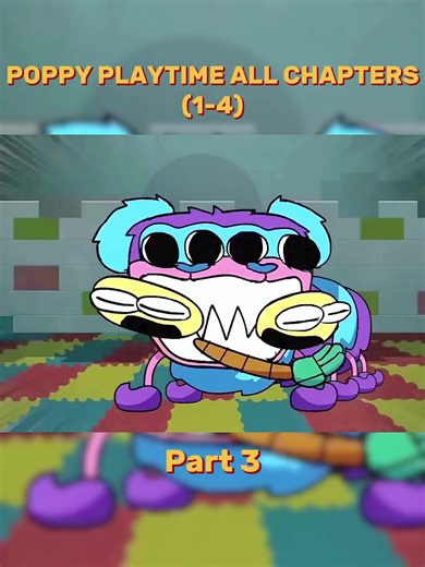 POPPY PLAYTIME ALL CHAPTERS (1-4) - Part 3 #feraanimations #poppyplaytime