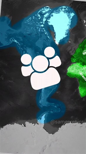 How Humans Spread Across the World From Africa...#shorts to