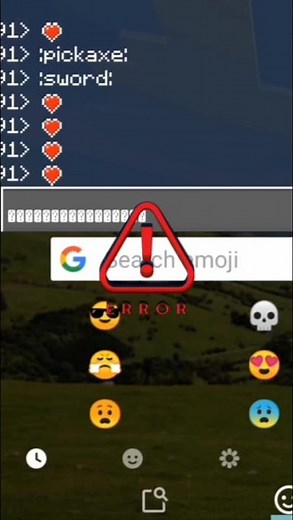 Using emojis in Minecraft#minecraft #viral