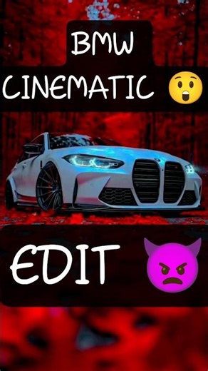 BMW best edit 🚗 #car #viral #shorts #drkgamer #bmw #devileyes #cinematic #punjabisong #edit #video