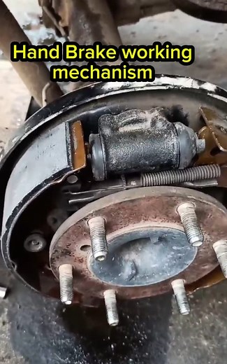 9.3K views · 86 reactions | Hand brake working mechanism drum inside system #cars #mechanic #automotive #fbpost2025 | Expert Mechanic | Facebook