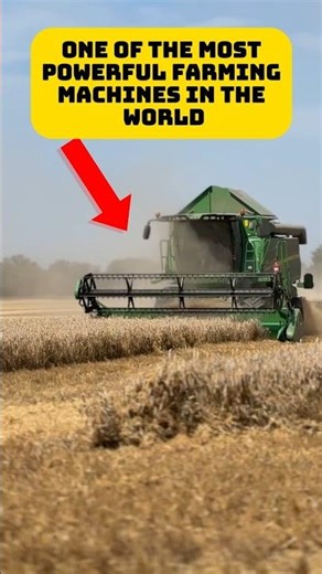 Farmingtech: THIS GIANT COMBINE HARVESTER HARVESTS TONS OF WHEAT IN MINUTES!