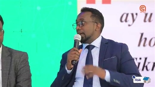 32 reactions | Panel Discussion: The Road to Smart Governance – E-Government Strategies and Impact. Dr. Madar Caabi shares his insights on digital inclusion, e-readiness assessment, and the vital role of the internet in modern life. He emphasizes how public–private partnerships (PPP) can build a strong digital ecosystem for effective governance. Copyright: Astaan Cable #DigitalTransformation #EGovernment #innovations #somalilandtechexpo2025 | Abdirahman Mohamoud Abdinasir | Facebook