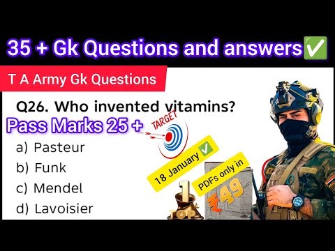 Important gk questions and answers || science and gk || Ta Army agniveer ssc gd