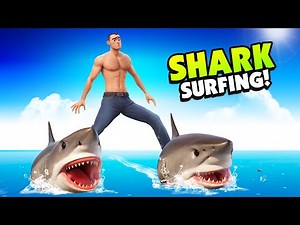 Surfing SHARKS And Breaking Physics in VR! - Newton's Playground VR