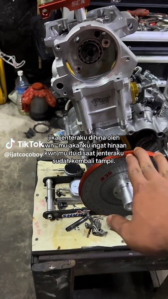 dia rem” kt kite buat mcm kite tkde enjin upss🫢