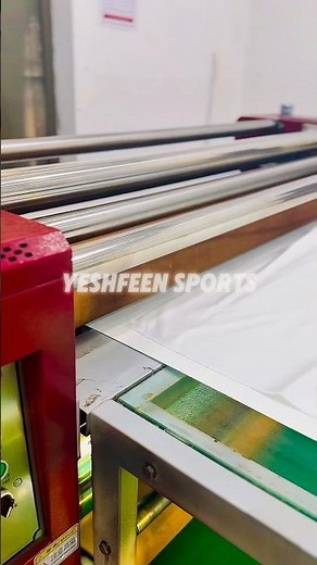 Behind the scenes: the heat press process that powers modern sportswear.