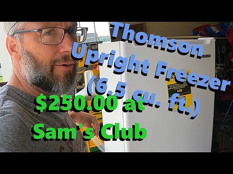 Thomson Upright 6.5cuft Upright Freezer Unbox and Quick Review