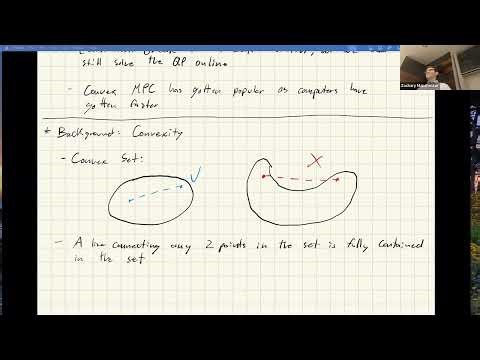Optimal Control (CMU 16-745) 2025 Lecture 10: Convex Model-Predictive Control