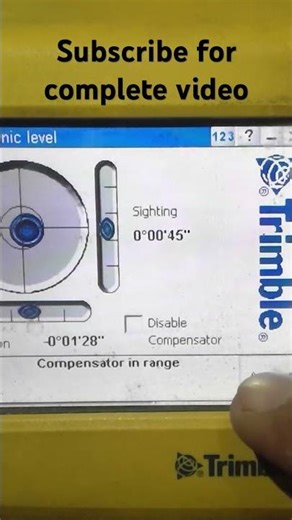 Trimble total station setup class #foryou #surveyour #trimble