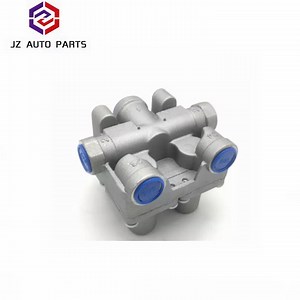 [Hot Item] Heavy Duty Truck Parts Multi-Loop Protection Valve Air Brake Valve 9347022500 9347022600 Four Way Circuit Protection Valve for Truck Brakes Parts