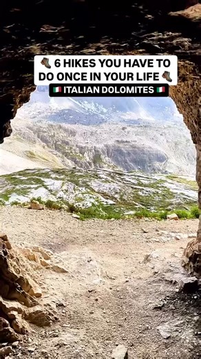 🥾 SAVE this hiking list for your Dolomites hiking trip! Top Hikes in the Italian Dolomites You Can’t Miss ⛰️ 🏞️ Tre Cime di Lavaredo Distance: 6.2 miles (10 km) | Difficulty: Moderate Circle these legendary peaks for jaw-dropping scenery at every turn. 🚠 Seceda Ridge Distance: Varies | Difficulty: Easy to Moderate Take the gondola up and explore the dramatic ridgeline. Spend hours wandering—up to 8 if you’re feeling adventurous! 🚣‍♀️ Lago di Braies Distance: 2 miles (3.2 km) | Difficulty: Ea