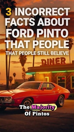 3 Incorrect Facts About Ford Pinto That People Still Believe 😳🔥 #PintoMyths #FordHistory