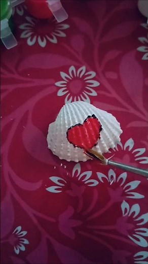 shell painting #art #diy #shortfeed #ytstudio
