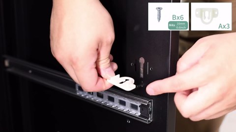 File Cabinet, Vertical File Cabinets with Lock for Home Office,Heavy Duty Office Steel Filing Cabinet for Hanging Letters/Legal/A4, Assembly Required (Black, 5 Drawers)