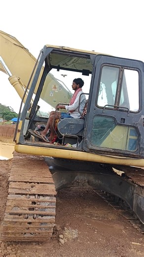 Free Kating with JCB Excavator 😎 | Heavy Machine Work | #Shorts #Trending