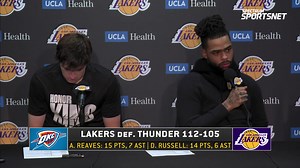 "This is the lineup that we started with this year and feel comfortable with... We like what we can do with this group." | Spectrum SportsNet