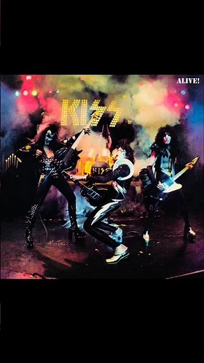 Released on this day 50 years ago, @KISS's first live album, "Alive!"