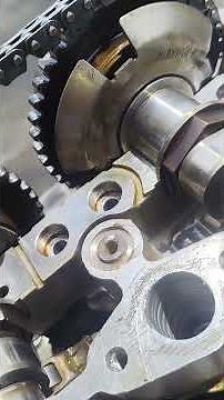 mb C300/ 274 timing mark #automobile #mechanic