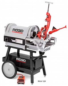 Ridgid 26092 1224 120V 1/4 to 4 inch NPT Pipe Threading Machine