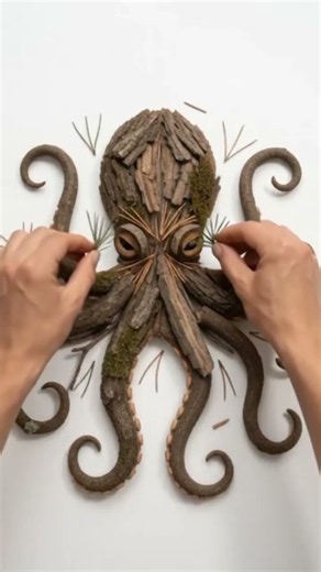 🐙 T : Turning Simple Wire into a Cool Octopus! 🐙 | DIY Wire Art ✨