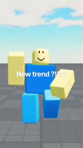 Can it be a new trend???? #trend #roblox