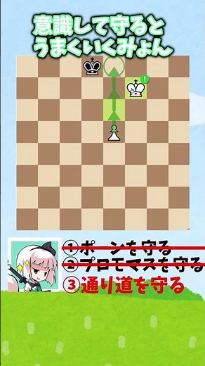 A Simple Guide to Chess Pawn Endgames!! #chess #chesstactics #gaming #yukkuri #chessgame