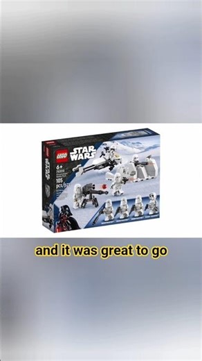 LEGO 2022 Snow trooper battle pack #battlepack #snowtrooper #snow #empirestrikesback #share #hoth