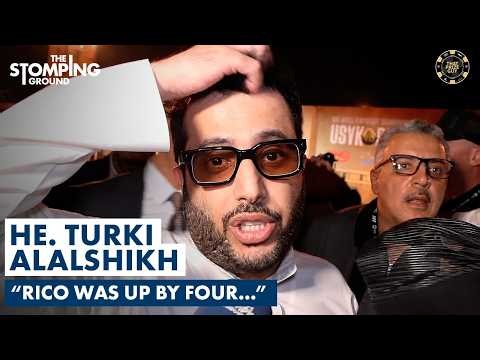 EXCLUSIVE: HE Turki Alalshikh BLASTS Referee Stoppage In Oleksandr Usyk vs. Rico Verhoeven