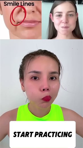 Lose Face Fat & Smile Lines Fast! 🧖‍♀️✨ (Easy Face Yoga)
