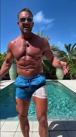 These Men’s 2-in-1 Swim Trunks with Built-In Liner look normal… until they hit the water