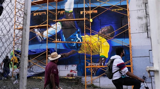Video. World Cup street art returns to Rio de Janeiro
