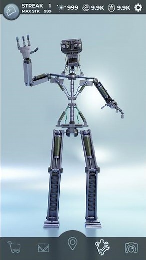 Stylized Endo-01 FNaF Workshop Animation