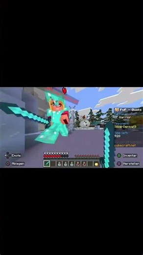 minecraft pvp ultra combo #minecraft #pvp #foryou #cubecraft #gaming #games